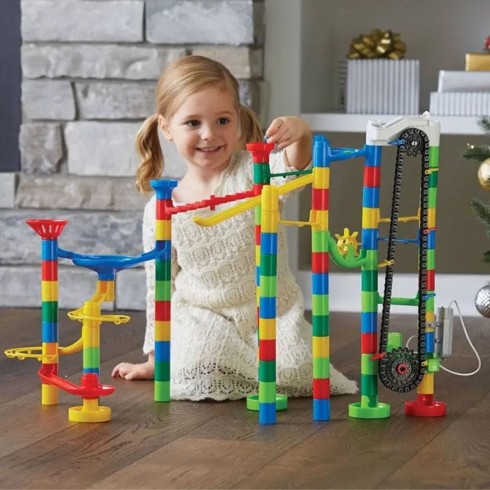 MindWare - Elevator Marble Run Green